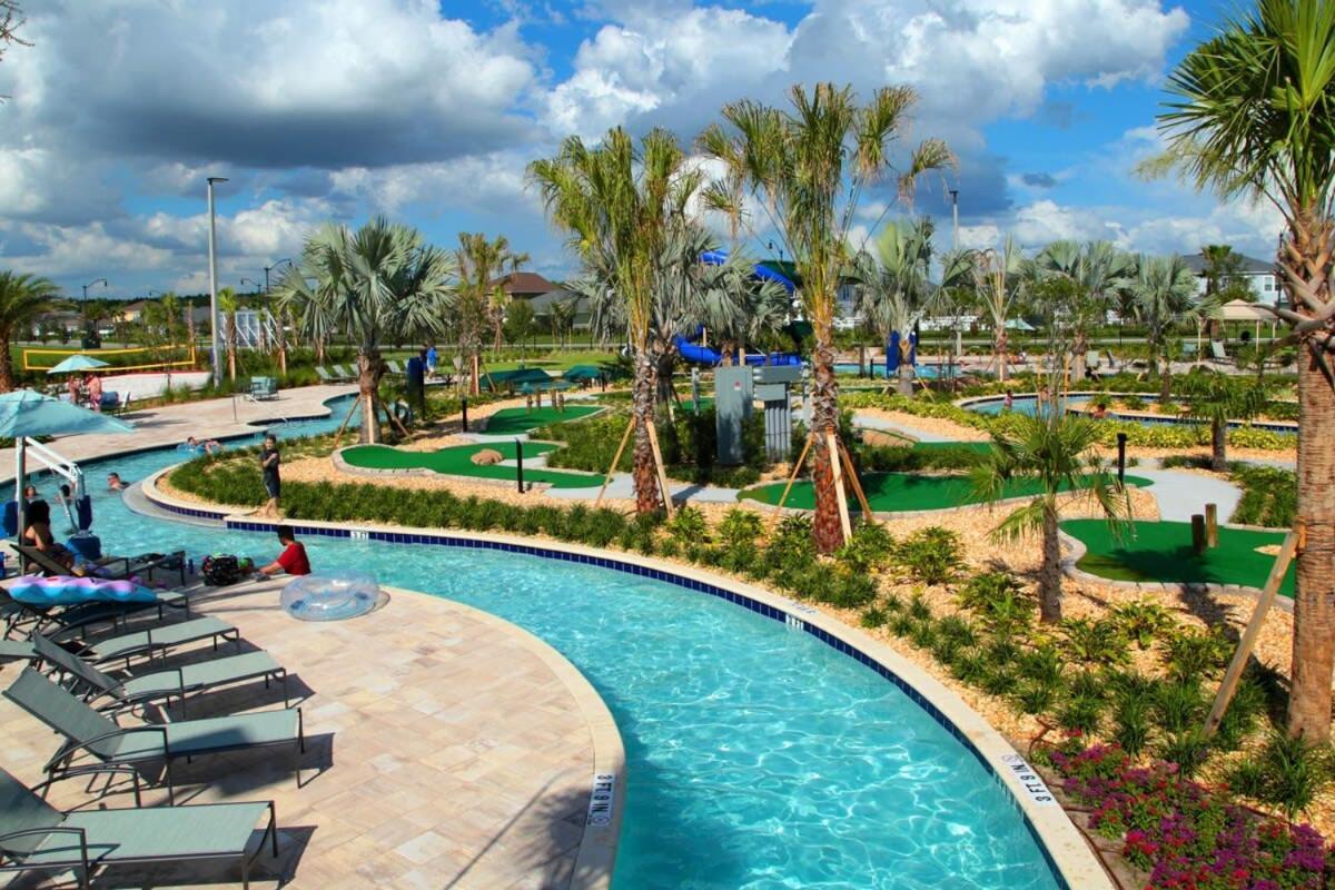 Wonderful 5 Bedroom W/ Pool Close To Disney 4801 كيسيمي المظهر الخارجي الصورة